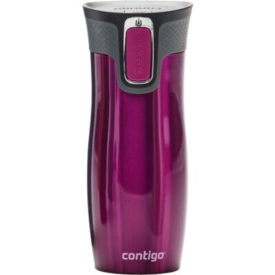 Cestovní hrnek Contigo West Loop 470 ml - Vakuové izolace, bez úniku Cestovní hrnek Contigo West Loop 470 ml - Vakuové izolace, bez úniku