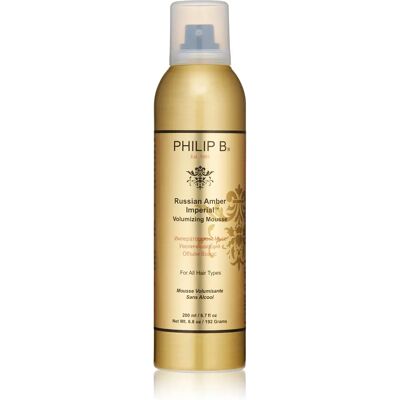 Espuma de cabello Russian Amber de Philip B - Moldeo y fijación - Todo tipo de cabello Espuma de cabello Russian Amber de Philip B - Moldeo y fijación - Todo tipo de cabello