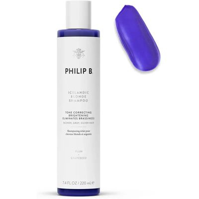 Șampon blond islandez de Philip B - Luminator și corector de ton - 220ml Șampon blond islandez de Philip B - Luminator și corector de ton - 220ml