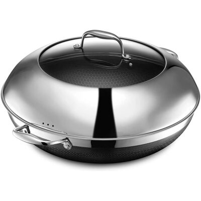 Hexclad Gordon Ramsay Wok 36cm - Wokpanne Hexclad Gordon Ramsay Wok 36cm - Wokpanne