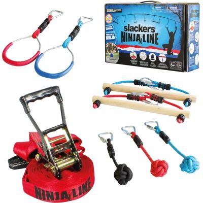 Slackers Ninja Line Starter Set - Klättring & Hindringsbana Slackers Ninja Line Starter Set - Klättring & Hindringsbana