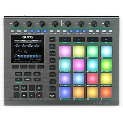 Nektar Aura Noir - Contrôleur MIDI pour Beats & DAW - Publicité Nektar Aura Noir - Contrôleur MIDI pour Beats & DAW - Publicité