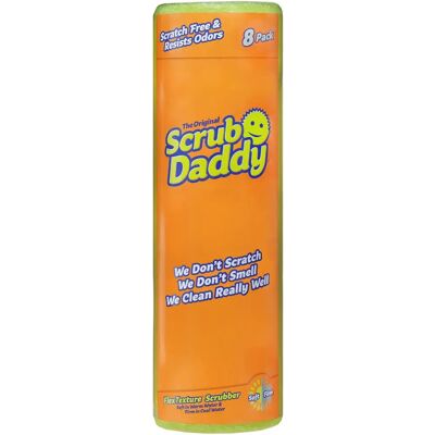 Scrub Daddy - Original Schwämme Gelb - 8 Stück Scrub Daddy - Original Schwämme Gelb - 8 Stück