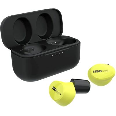 Gul ISOtunes Free Aware EN 352 Trådløst headset - Aktiv støjreduktion Gul ISOtunes Free Aware EN 352 Trådløst headset - Aktiv støjreduktion