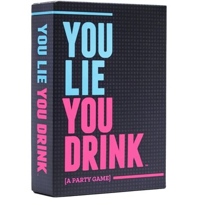 DSS Games You Lie You Drink Party Game - Party Game DSS Games You Lie You Drink Party Game - Party Game