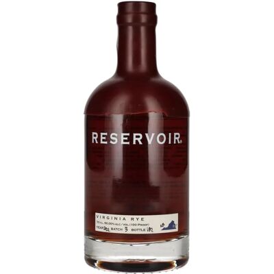 Reservoir Virginia Rye Whiskey Batch 3 Year 2022 - Whiskey de seigle - Publicité Reservoir Virginia Rye Whiskey Batch 3 Year 2022 - Whiskey de seigle - Publicité