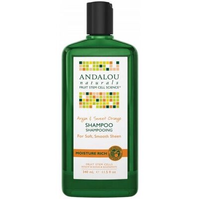 Andalou Naturals - Moisture Rich - Argan Oil - Shea Butter - Shampoo Andalou Naturals - Moisture Rich - Argan Oil - Shea Butter - Shampoo