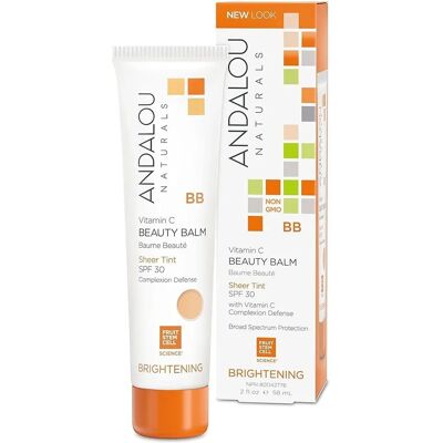 Andalou Naturals Vitamin C BB Beauty Balm - Sheer Tint SPF 30 Andalou Naturals Vitamin C BB Beauty Balm - Sheer Tint SPF 30