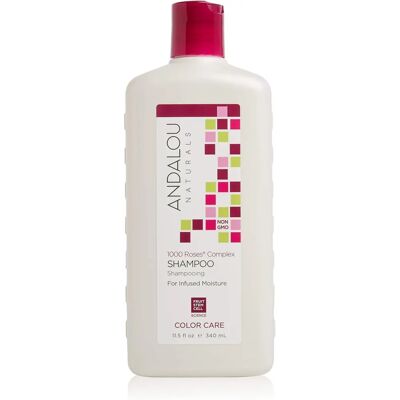 Andalou Naturals 1000 Roses Complex Color Care Shampoo - Shampoo Andalou Naturals 1000 Roses Complex Color Care Shampoo - Shampoo