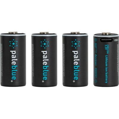 Pale Blue Wiederaufladbare 4X CR123A Lithium-Ion Batterie - Haushaltsbatterie Pale Blue Wiederaufladbare 4X CR123A Lithium-Ion Batterie - Haushaltsbatterie