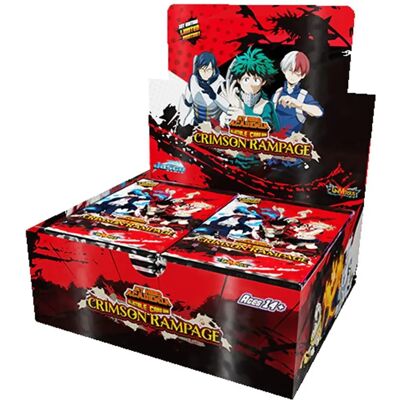 Jasco Games My Hero Academia CCG Crimson Rampage Booster Display - Jeu de cartes à collectionner - Publicité Jasco Games My Hero Academia CCG Crimson Rampage Booster Display - Jeu de cartes à collectionner - Publicité