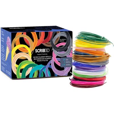 3Doodler - Scrib3D - PLA - Multicolor - Filament 3Doodler - Scrib3D - PLA - Multicolor - Filament