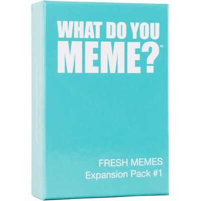 What Do You Meme? Pack di Espansione Memes Freschi 1 - Gioco di Festa What Do You Meme? Pack di Espansione Memes Freschi 1 - Gioco di Festa