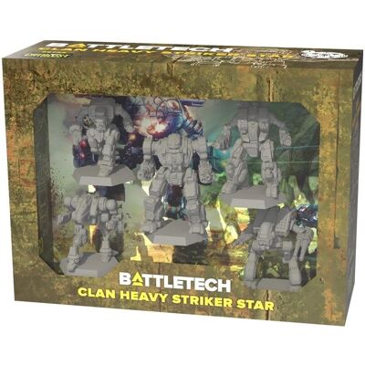 Miniatura Clan Heavy Striker Star - BattleTech Miniatura Clan Heavy Striker Star - BattleTech