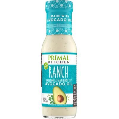 Vinaigrette ranch à l'huile d'avocat Primal Kitchen - Sauce paléo - Publicité Vinaigrette ranch à l'huile d'avocat Primal Kitchen - Sauce paléo - Publicité