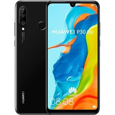 Huawei P30 Lite Midnight Black - 256/128GB - Unlocked - Smartphone Huawei P30 Lite Midnight Black - 256/128GB - Unlocked - Smartphone