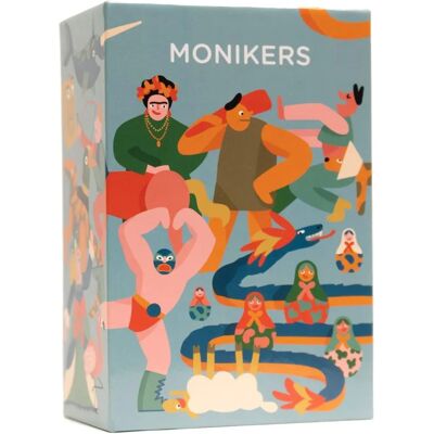 LatestBuy Monikers Card Game Super Fun Hilarious - Card Game LatestBuy Monikers Card Game Super Fun Hilarious - Card Game