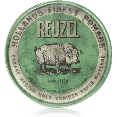 Reuzel Hollands Finest Pomade Grease - Fixation moyenne - 113g Reuzel Hollands Finest Pomade Grease - Fixation moyenne - 113g