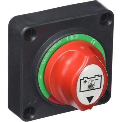 BEP MARINE Battery Switch Gray - Battery Switch Panel BEP MARINE Battery Switch Gray - Battery Switch Panel