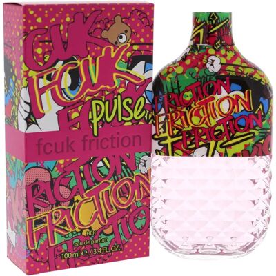 French Connection UK Fcuk Friction Pulse Her Eau De Parfum - 100ml French Connection UK Fcuk Friction Pulse Her Eau De Parfum - 100ml