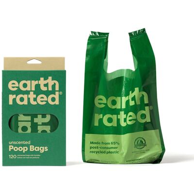 Earth Rated Kjæledyrposer - Uten duft, 120 stk Earth Rated Kjæledyrposer - Uten duft, 120 stk