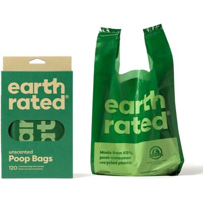 Worki na odpadki Earth Rated - Bez zapachu, 120 sztuk Worki na odpadki Earth Rated - Bez zapachu, 120 sztuk