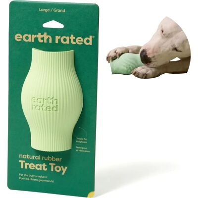 Earth Rated Rubber Treat Toy - 13x8.5 cm Dog toy - Green Earth Rated Rubber Treat Toy - 13x8.5 cm Dog toy - Green