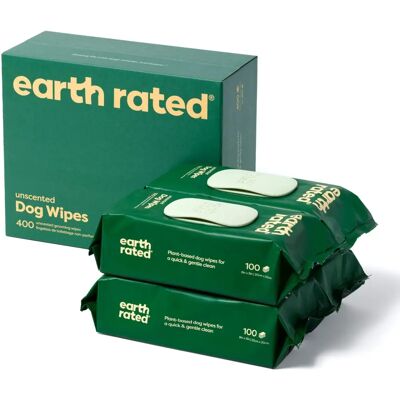 Earth Rated Baby and Pet Wipes - Aloe Vera, Shea, Chamomile - Hypoallergenic Earth Rated Baby and Pet Wipes - Aloe Vera, Shea, Chamomile - Hypoallergenic