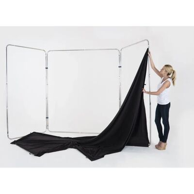 Lastolite - LB7625 - Black - 13ft Panoramic Backdrop Lastolite - LB7625 - Black - 13ft Panoramic Backdrop