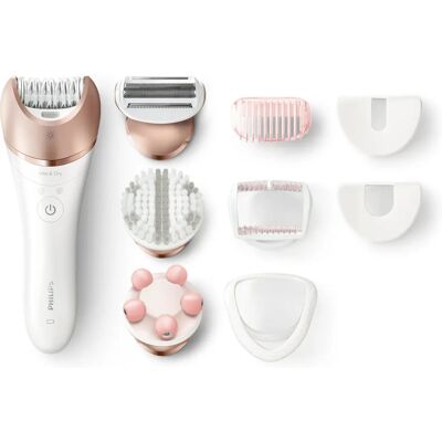Philips Satinelle Prestige BRE650/00 Epilator Wit - Waterdicht & Droog Philips Satinelle Prestige BRE650/00 Epilator Wit - Waterdicht & Droog