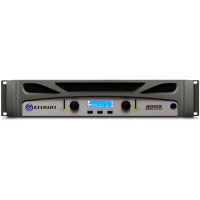 Amplificatore Crown XTi 4002 - 2 Canali, DSP, 1200W/4 Ohm Amplificatore Crown XTi 4002 - 2 Canali, DSP, 1200W/4 Ohm