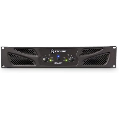 Amplificateur Crown XLi-800 - 2x 300W, Noir - Publicité Amplificateur Crown XLi-800 - 2x 300W, Noir - Publicité