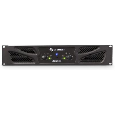 Amplificateur Crown XLi 2500 - Power Amplifier - Publicité Amplificateur Crown XLi 2500 - Power Amplifier - Publicité
