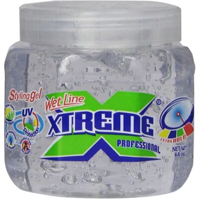 Xtreme Professional Economy Pot Transparent 8 oz - Gel de Coiffage - Publicité Xtreme Professional Economy Pot Transparent 8 oz - Gel de Coiffage - Publicité