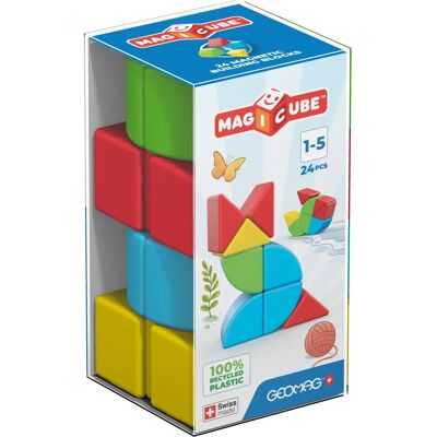 Geomag GM044 Recycelte bunte Kristallblöcke - Spielzeugbausteine Geomag GM044 Recycelte bunte Kristallblöcke - Spielzeugbausteine