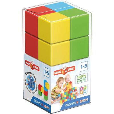 Geomag MagiCube Green Line Magnetic Building Blocks - 8 pcs Geomag MagiCube Green Line Magnetic Building Blocks - 8 pcs