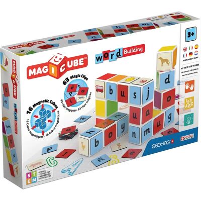 Geomag MagiCube GM084 Learning Toy - Letter Building Educational Toy Geomag MagiCube GM084 Learning Toy - Letter Building Educational Toy