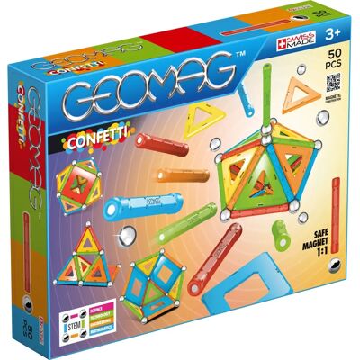Geomag Classic Confetti - Magnetisch bouwspeelgoed, 50 stuks Geomag Classic Confetti - Magnetisch bouwspeelgoed, 50 stuks