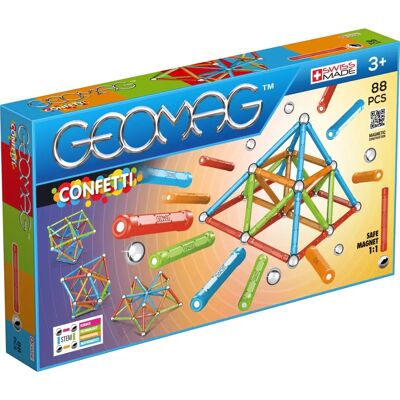 Geomag Confetti 88 piezas - Juguete de construcción Geomag Confetti 88 piezas - Juguete de construcción