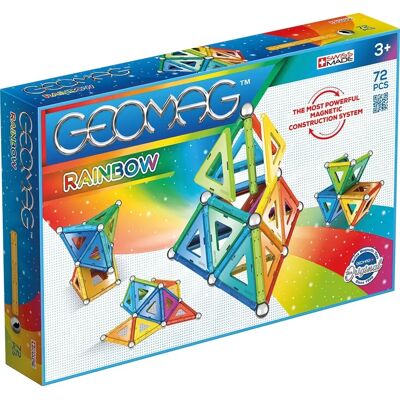 Geomag GM371 Neodymium Magnet Fidget Toy - 72 Pieces - Multicolor Geomag GM371 Neodymium Magnet Fidget Toy - 72 Pieces - Multicolor