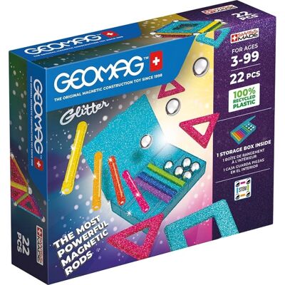 Geomag 507060 Recycled Magnetic Playset - White Geomag 507060 Recycled Magnetic Playset - White