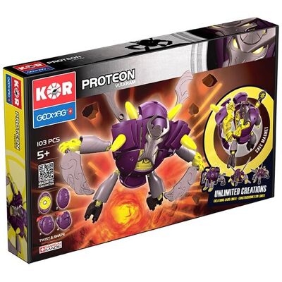 Geomag Vulkram 103 sztuki - Magnetyczna Zabawka Konstrukcyjna Geomag Vulkram 103 sztuki - Magnetyczna Zabawka Konstrukcyjna