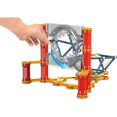 Geomag - Ensemble de construction magnétique et mécanique 164 pièces - Publicité Geomag - Ensemble de construction magnétique et mécanique 164 pièces - Publicité
