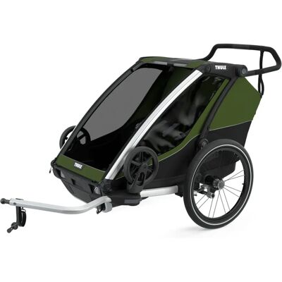 Thule Chariot Cab 2 - Barnvagn för 1-2 barn - Grön Thule Chariot Cab 2 - Barnvagn för 1-2 barn - Grön