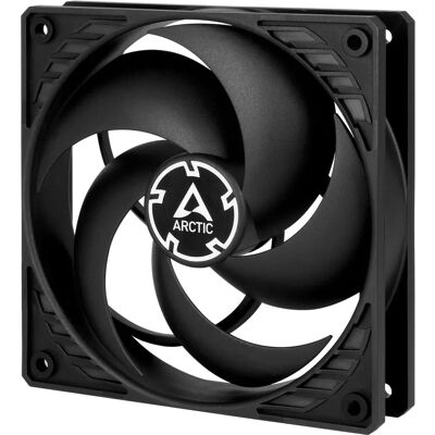 ARCTIC P12 Computer Case Fan - Static Pressure-Optimized 120mm Black ARCTIC P12 Computer Case Fan - Static Pressure-Optimized 120mm Black