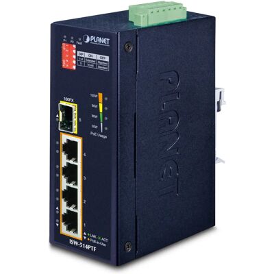 PLANET - ISW-514PTF - PoE - 10/100 - Netzwerkswitch PLANET - ISW-514PTF - PoE - 10/100 - Netzwerkswitch