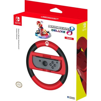 Hori Nintendo Switch Mario Kart 8 Deluxe Accessoire de Volant - Mario Hori Nintendo Switch Mario Kart 8 Deluxe Accessoire de Volant - Mario