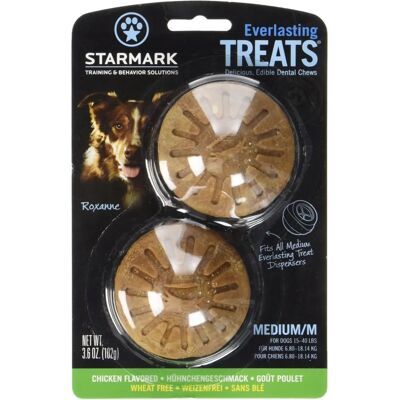 Starmark Everlasting Treat poulet moyen - Friandises pour chiens - Publicité Starmark Everlasting Treat poulet moyen - Friandises pour chiens - Publicité