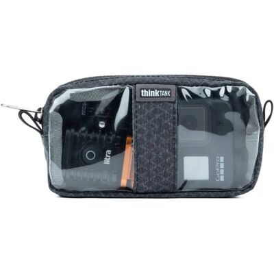 Think Tank Gestionare Cabluri 5 V3.0 - Compact, Albastru/Transparente Think Tank Gestionare Cabluri 5 V3.0 - Compact, Albastru/Transparente