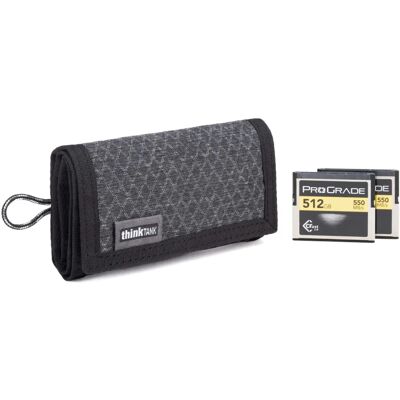 Think Tank Pixel Pocket Rocket - Custodia per Schede di Memoria - Nero Think Tank Pixel Pocket Rocket - Custodia per Schede di Memoria - Nero
